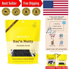 Bocce's Bac'N Nutty Wheat-Free Dog Training Treats - Peanut Butter  Bacon