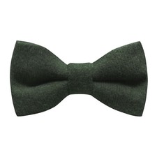 Luxury Hunter Green Donegal Tweed Bow Tie