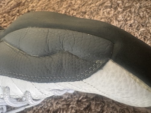 Größe 10,5 - 2003 Air Jordan 12 Retro Flint Grey 136001-102. Getragen - Bild 13 von 16