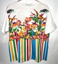 Christian Dior Sport Vintage Tropical Women s Shirt Size M