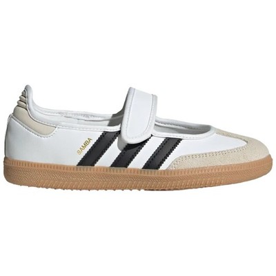Adidas Samba Jane White Black Gum JR7436 Womens New