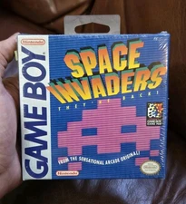 NIB Space Invaders (Nintendo Game Boy, 1994) NEW UNOPENED FACTORY SEALED
