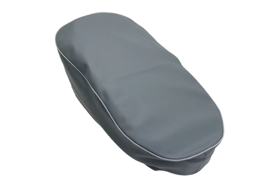 Sitzbankbezug mit Halteriemen für ZÜNDAPP BELLA - grau - Bild 3 von 4