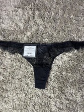 Image of Ann Summers Heidi Thong Grey Size 12 New With Tags Size 12