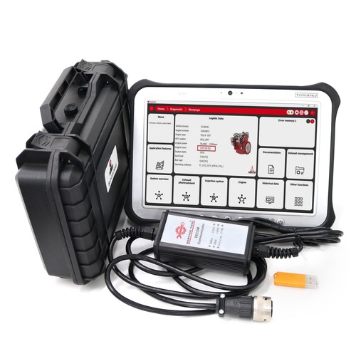 For Deutz Diagnostic Tool with Software + SerDia 4.0 Dongle, DeCOM Scanner - 第 22/22 張圖片