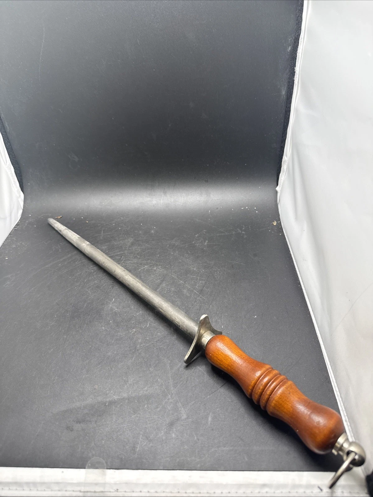 Vintage Case XX USA 320 12” Honing Steel Knife Sharpener Butcher Rod
Opens in a new window or tab