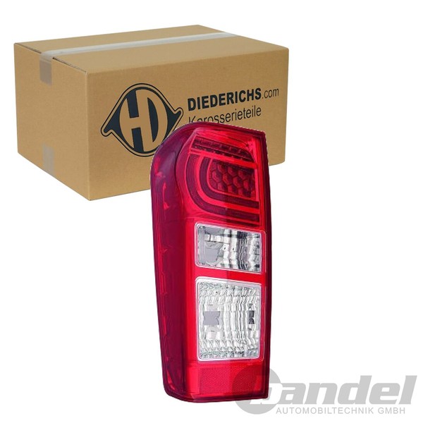 Diederichs W21/5W W21W RÜCkleuchte Links Passend FüR Isuzu D-MAX | 5404991-image