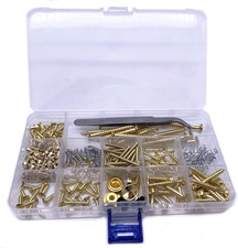 268pcs Guitar Screws Kit Gold for Bridge Pickup Pickguard Tuner Plate