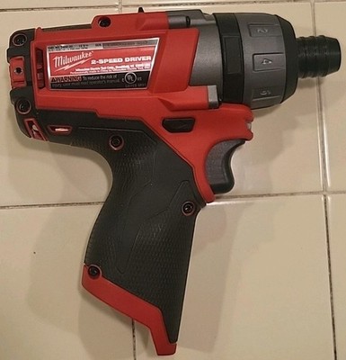 MILWAUKEE 2402-20 M12 FUEL 12V 1/4'' 2-Speed Cordless Hex Screwdriver -New No Box