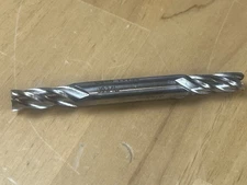 Double End Mill Union Butterfield 5/16" x 3/8” 4FL Cup HS #5110192 Machining