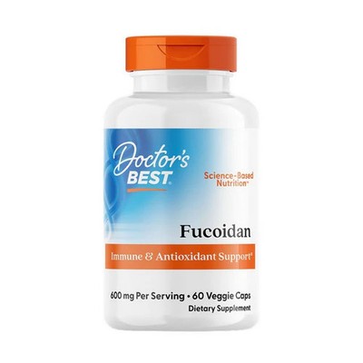 Fucoidan 70% 60 Veggie Caps 600 Mg by Doctors Best