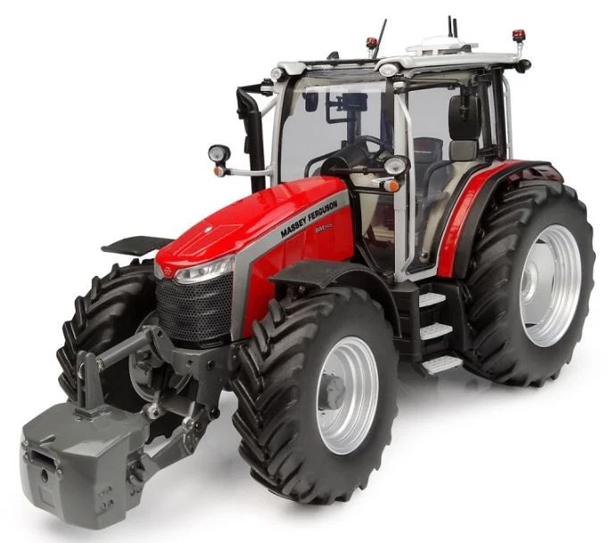 Tracteur Miniature Massey Ferguson MF7S.190 1:32 Universal Hobbies 2022 – Neuf, Modèle Rouge Et Gris