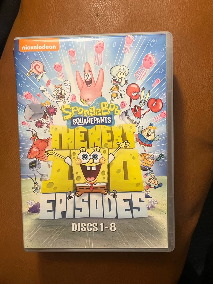 SpongeBob Squarepants The Next 100 Episodes (DVD) 16 Disc Set - EUC - Image 2 of 4