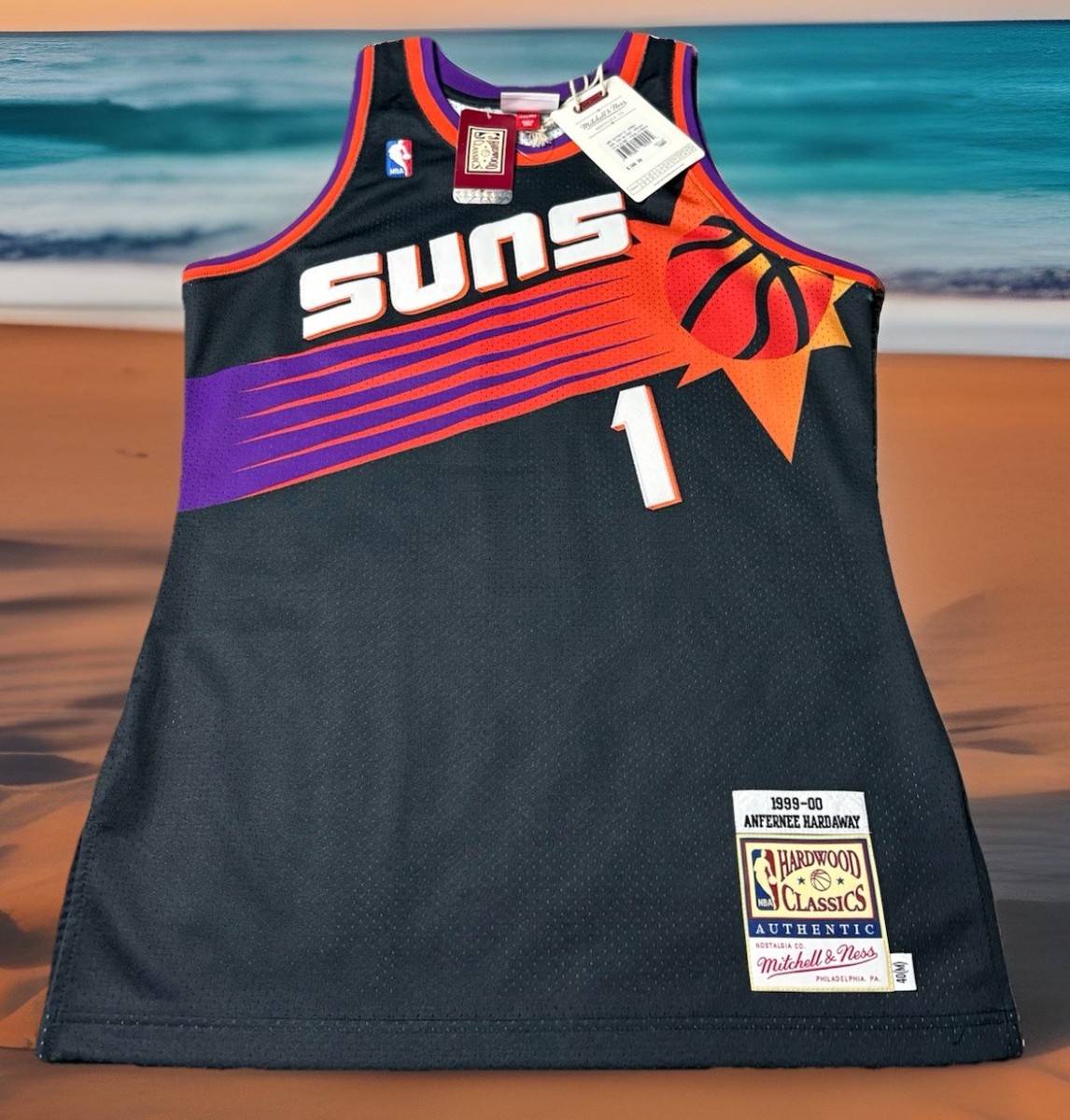 MITCHELL & NESS AUTHENTIC PENNY HARDAWAY M PHOENIX SUNS JERSEY