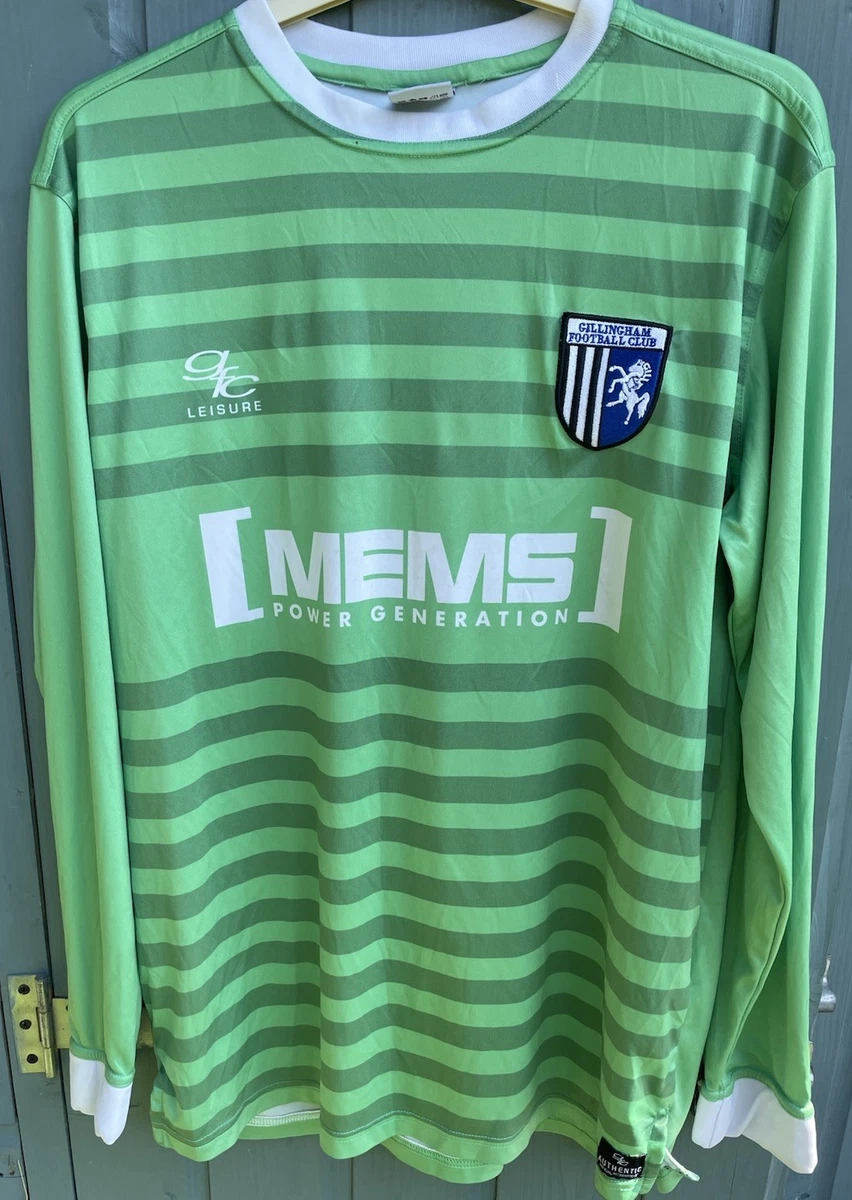 Maillot D'entraînement Vintage Gillingham FC - Domicile Bleu, Taille XL - Fabriqué Au Royaume-Uni