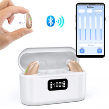 Programmable Phone App Bluetooth Digital Hearing Aids For Seniors Music Calls