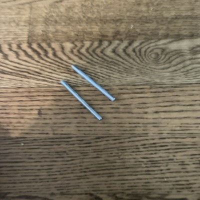 Graco Snugride 35 Click Connect Seat Shoulder Harness Strap Pins. Pins Only