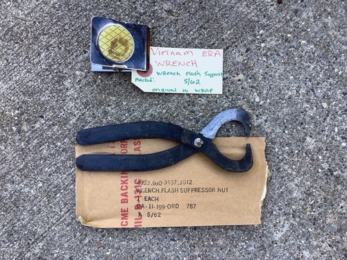 Vietnam Era Wrench Castle Wrench - Picture 3 of 3