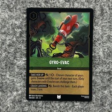 Disney Lorcana Wilds Unknown Gyro-Evac 100/204 Foil