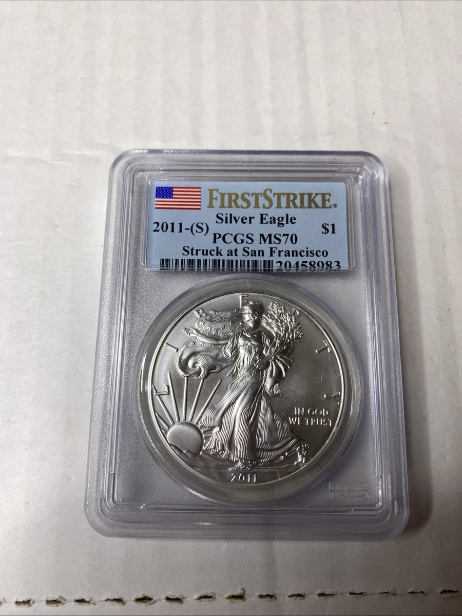 American Eagle MS 70 Graded 2011 Silver Bullion Coins for sale | eBay