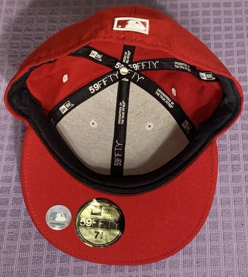 Autographed Baltimore Orioles New Era 59Fifty Hat  Boog Tillman Bernesen Dempsey - Image 4 of 4