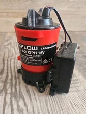 Automatic Bilge Pump 500 GPH 3/4" Discharge 12V with Ultima Electronic Switch