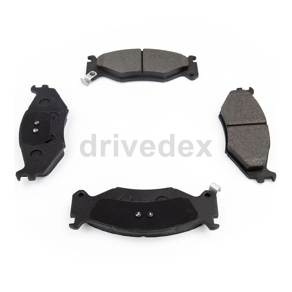 Front Rear Semi-Metallic Brake Pads & Shoes Fits 1991 1992 1993 Dodge Daytona_DV - Image 2 of 4