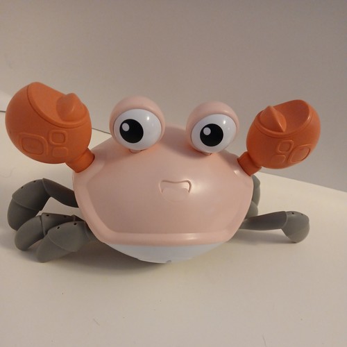 Crawling Crab Toy, Infant Tummy Time Baby Toys, Fun Interactive Dancing Walking