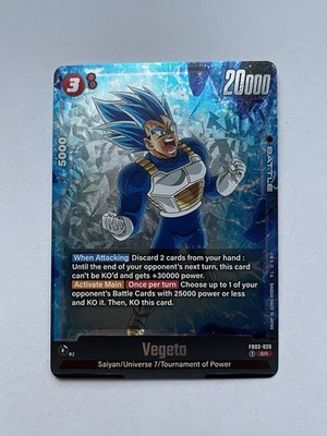 Dragon ball Vegeta · Raging Roar · FB03-020 · SR · Englisch · NM