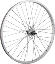 Wheel Master KT-305 Coaster Brake Rear Wheel 26 x 1.75/2.125, Silver, Alloy,...