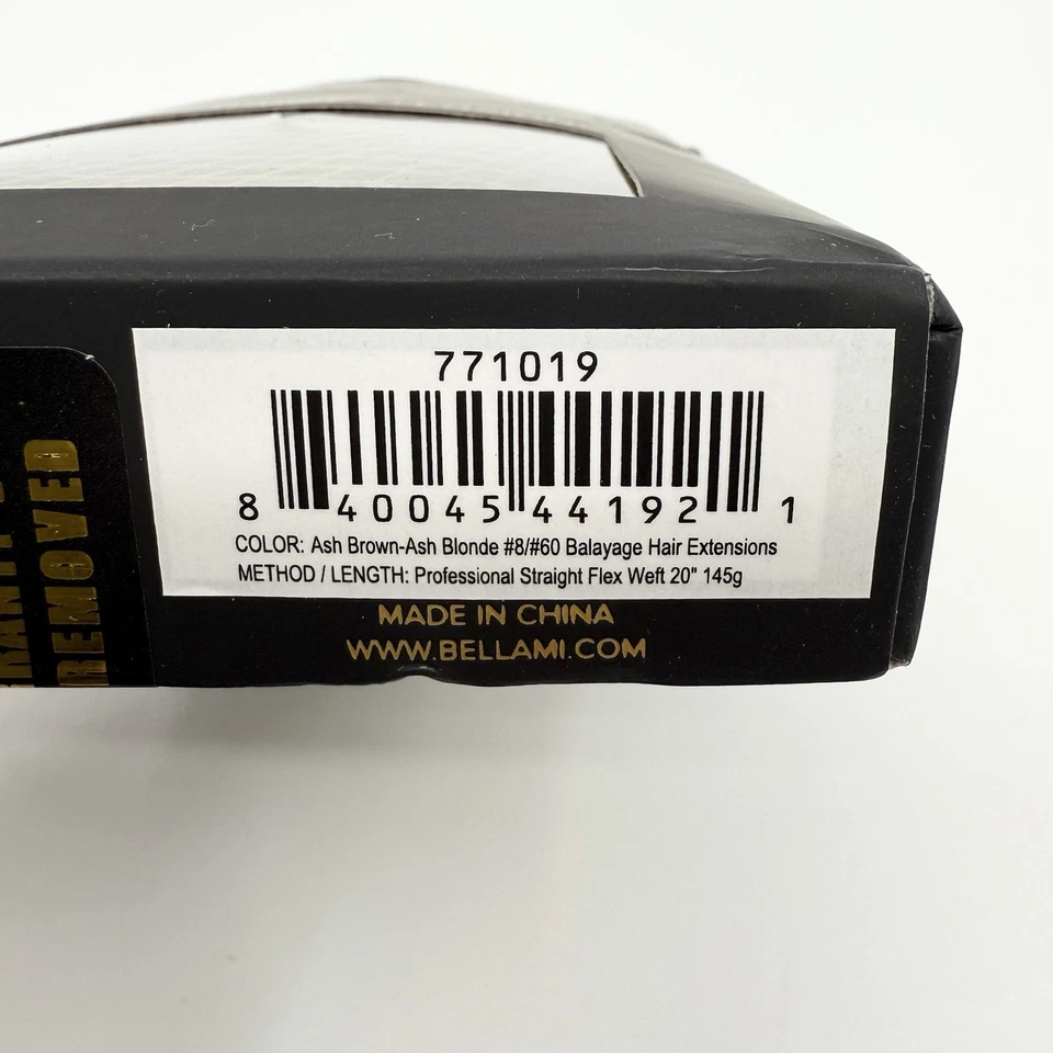 Extensión de trama flexible profesional Bellami Remy 20" marrón ceniza/rubio ceniza Balayage Foto 2 de 4