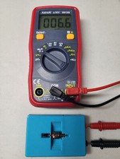 HO SLOT CAR ARMATURE OHM TESTER FOR INLINE ARMS