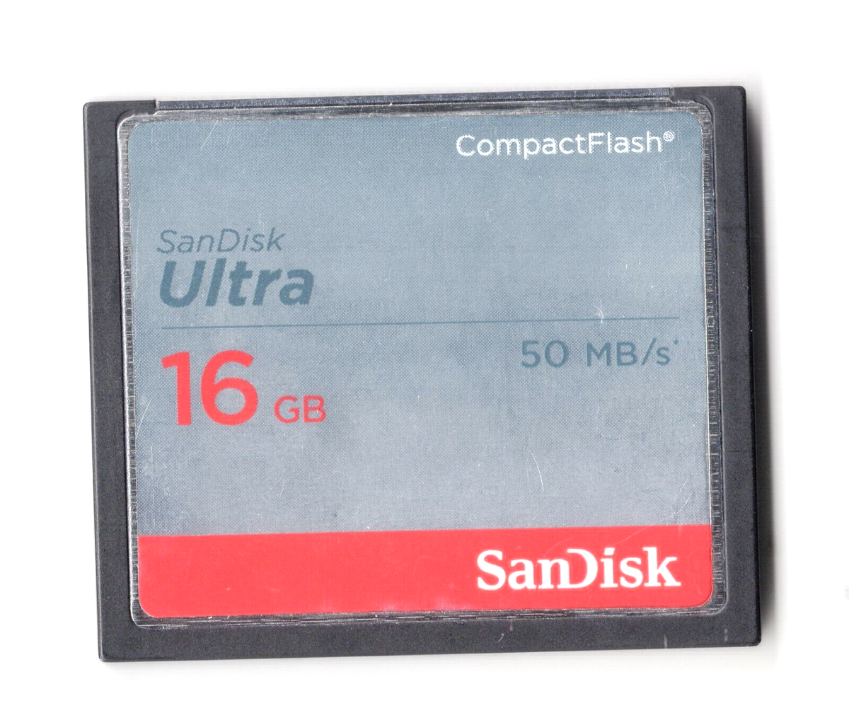 DENTED) SanDisk Ultra 16GB 50MB/s CF Compact Flash Memory Card