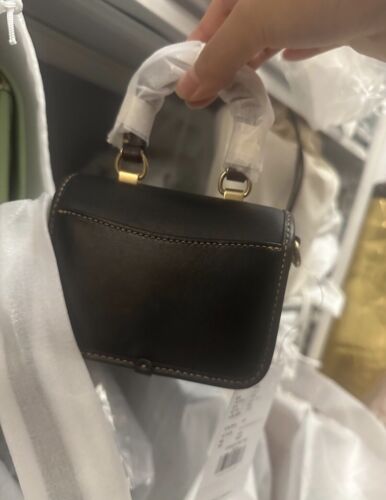 Coach Black Top Handle Mini Rogue 12 Bag - Picture 2 of 3