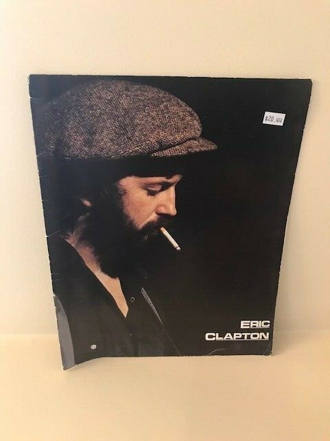 ERIC CLAPTON ANOTHER TICKET 1981 TOUR CONCERT PROGRAM