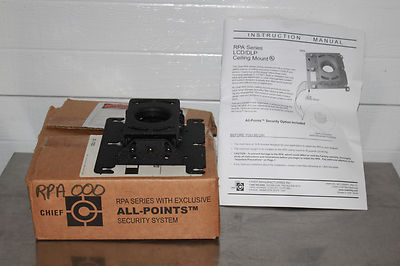 Chief RPA Series LCD / DLP Ceiling Projector Mount NEW #1