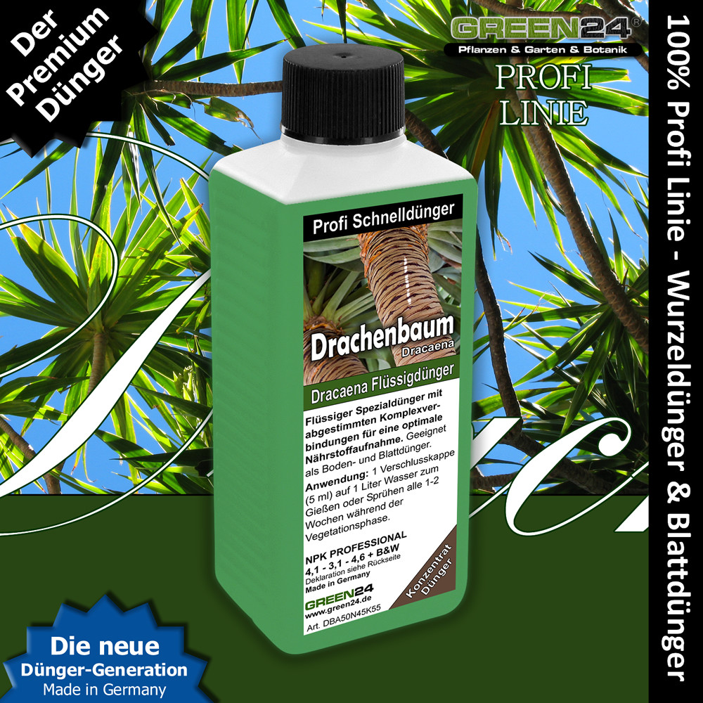Drachenbaum-Dnger Dracaena dngen NPK Volldnger fr Drachenbaum-Arten |  eBay.de