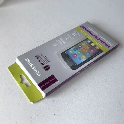 PureGear High Definition Tempered Glass for ZTE Blade Z Max - Clear - Image 4 of 4