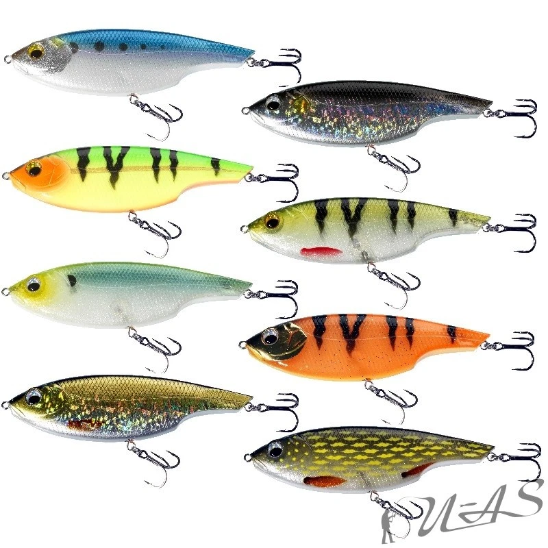 Sebile Lipless Glider Sinking 170mm 110G bis 5 M Jerk Bait Hecht Killer Pik Kva - Bild 2 von 2