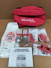 Master Lock Portable Machine Lock Out Kit S1010EBAS Electrical Safety
