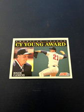 1992 Score Baseball Roger Clemens Cy Young Award #790 Factory Set Break NM-MT