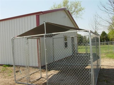 10x10 dog kennel roof kit