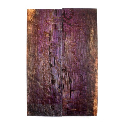 Stabilized Dyed Wild Oak Knife Scales Handles 5 3/4 x  2 x 3/8 inch
