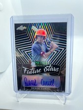 2021 Leaf Metal Draft Future Stars Black Derek Curiel #FS-DC1 Auto 7/15 Orioles