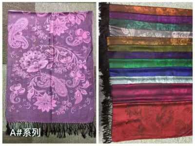 10 pieces wholesale pashmina shawls scarves retro paisley boho flower geometric 