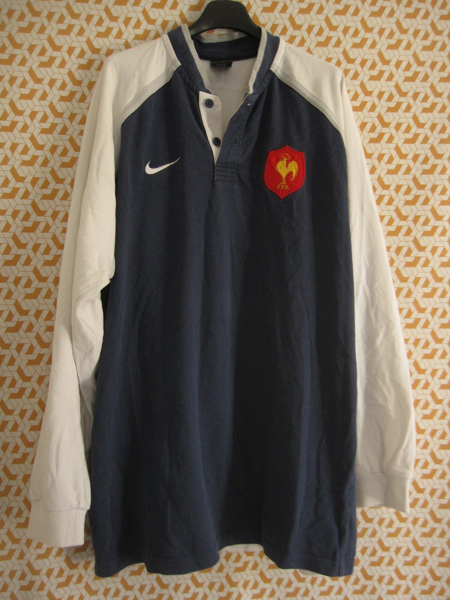 Maillot Rugby France Grand Chelem 2002 Nike Taille M Occasion