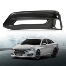 Fit For 18-20 Honda Accord Front Bumper Fog Light Bezel Lamp Trim Left