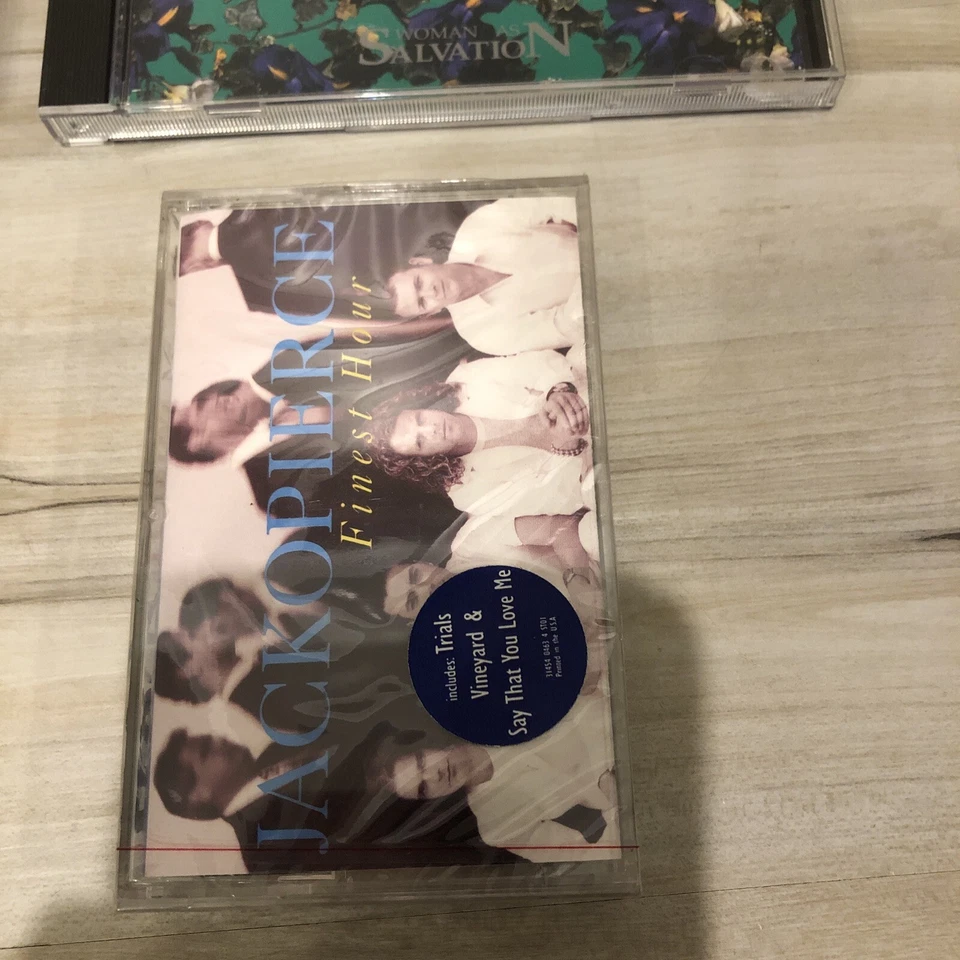 Jackopierce Finest Hour NEW Cassette & Finest Hour & Salvation CD VG & Order - Image 2 of 4