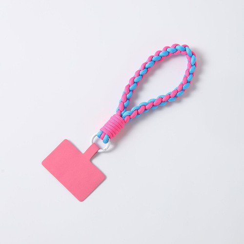 Nylon Braided Phone Case Hanging Rope Strap Phone Chain Anti Lost Keychain Bag - 第 21/21 張圖片
