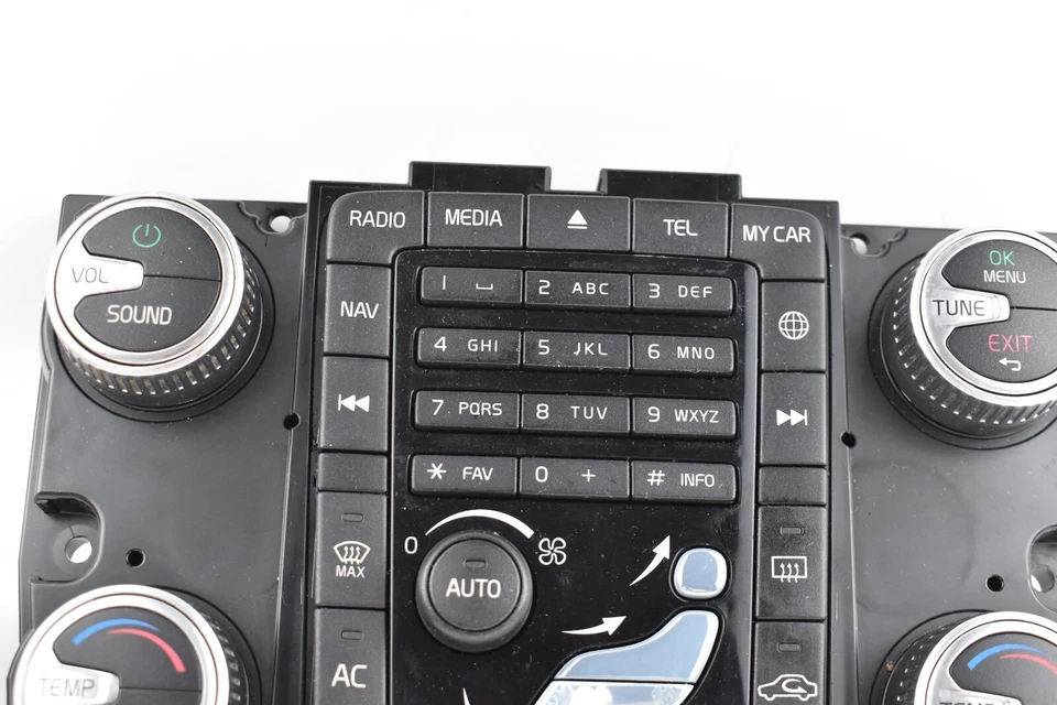 Panel de control de clima de aire acondicionado OEM 2014-2018 Volvo S60 S80 XC60 XC70 31398588 ✅ Foto 2 de 4